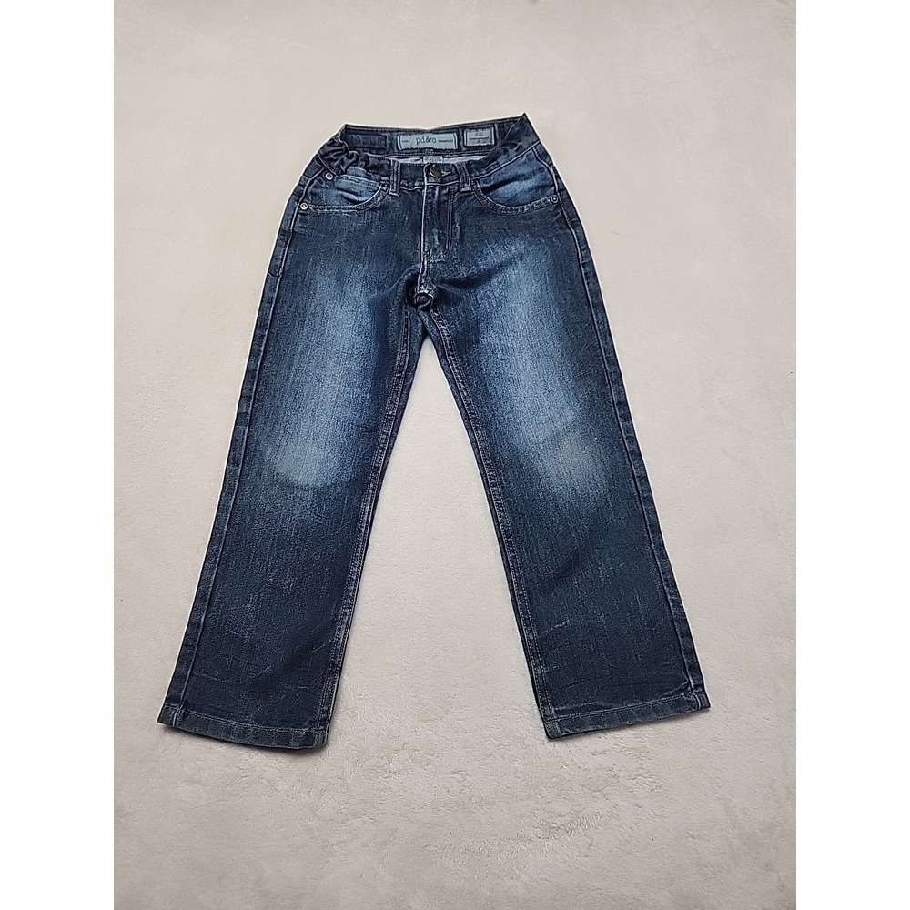 Pd & C Authenticity Boys Denim Jeans Size‎ 6 Slim  Distressed Medium Wash